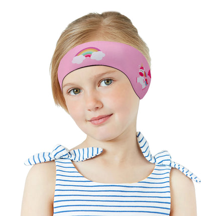 Waterproof Swimming Headband for Kids Adjustable Ear Protection Headband to Keep Water Out for Bathing, Swimming, Diving