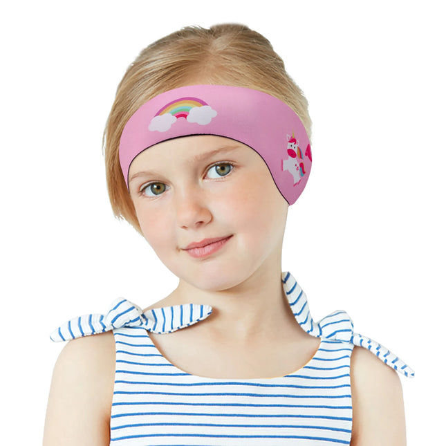 MoKo Swimming Headband for Kids Adults Children Neoprene Cute Swimmers Ear Band Waterproof Headband for Men and Women