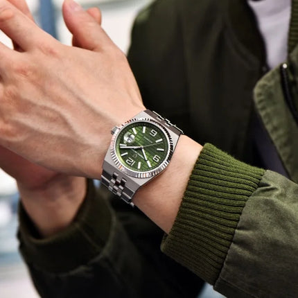 Nuovo Orologio da Polso Meccanico Automatico PAGANI DESIGN 2026 per Uomo, Vetro Zaffiro, Acciaio Inossidabile, Impermeabile, Orologio di Lusso