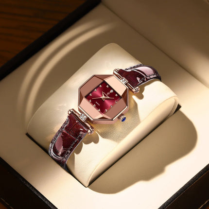 POEDAGAR Orologio da donna di alta qualità Orologi al quarzo in pelle impermeabile per donna Orologio da polso da donna casual di moda di lusso regalo Reloj platinumshop