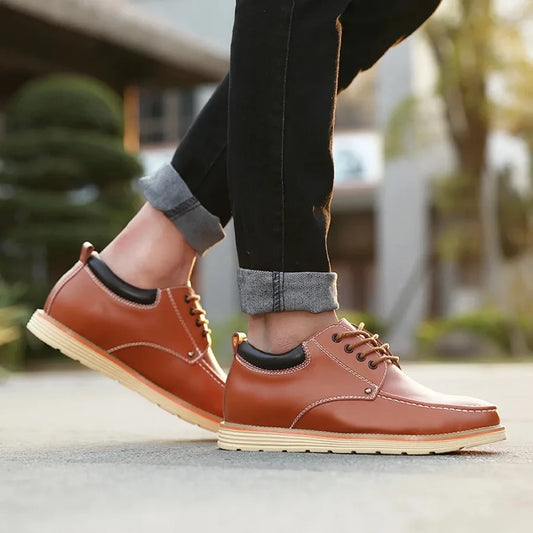 Luxury shoes for winter 2025 Business Men Elevator Shoes Leisure Height Increase Insole 6cm Sneakers High Heel Tall Man