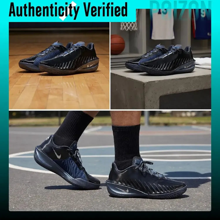 Nike G.T. Cut 4 Textile, Synthetic Leather Low top Basketball Shoes Unisex Black HV9921-001