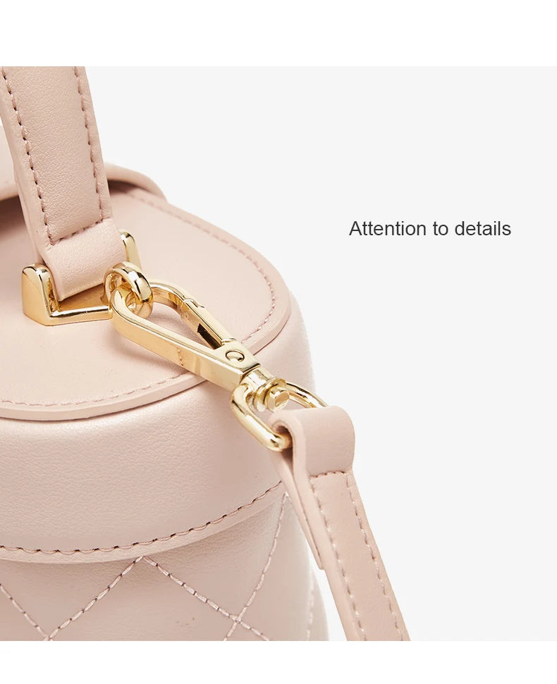 FOXER Split Leather Women's Box Mini Handbag Fashion Brand Crossbody Shoulder Bag Lady Messenger Bag Elegant Small Tote