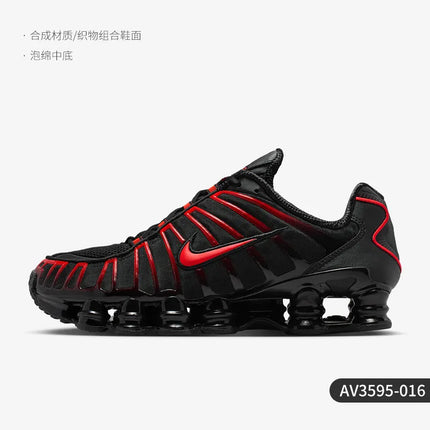 Scarpe da corsa Nike Authentic Shox TL da uomo con colonna d'aria ammortizzata sportiva AV3595-100