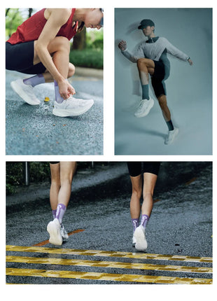 DYNAFISH XIaonian Danian Platform TPEE Professional Marathon Running Shoes Men Women Racing Training Sneakers PlatiNum