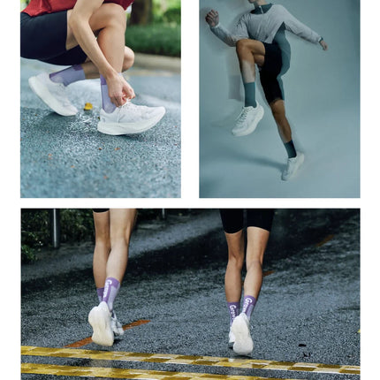 DYNAFISH XIaonian Danian Platform TPEE Professional Marathon Running Shoes Men Women Racing Training Sneakers PlatiNum