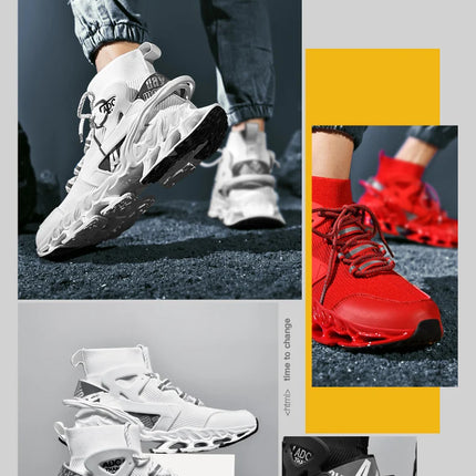 Scarpe da uomo Sneakers Uomo casual Scarpe da uomo tenis Scarpe di lusso Trainer Race Scarpe traspiranti mocassini moda Scarpe da corsa per uomo