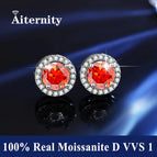 YB Silver - Orange / 0.5ct(5mm)x 2pcs-box