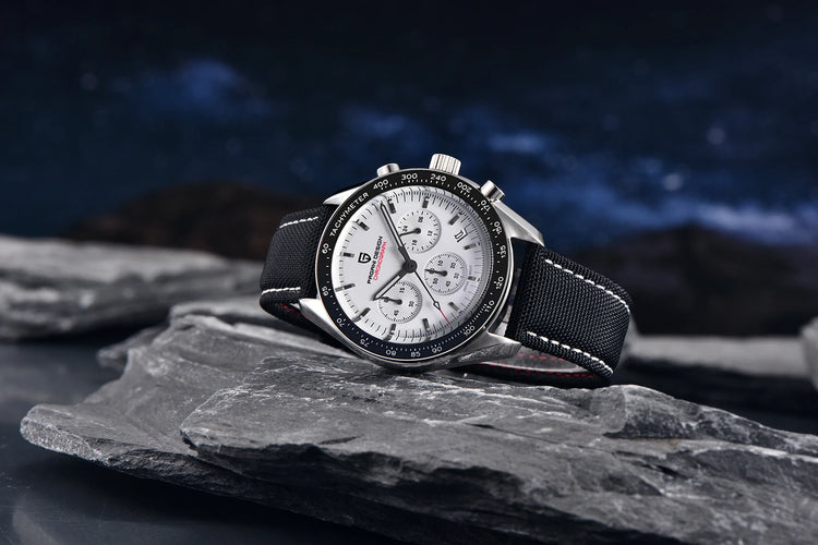 PAGANI DESIGN V5 PD1701 Orologi lunari Orologio al quarzo di lusso per uomo Cronografo sportivo con vetro zaffiro AR 100M impermeabile 2025