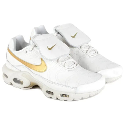 Nike Air Max Plus TN Tiempo 'Phantom Metallic Gold' Men Air Cushion Comfortable Rebound Outdoor Sports Sneakers HV2541-001