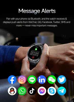Nuovo Smartwatch 2026 con Analisi del Grasso Corporeo ECG+PPG, Acido Urico, Pressione Sanguigna, Ossigeno nel Sangue, Chiamate Bluetooth, Orologio Sportivo Intelligente per Uomini e Donne platinumshop