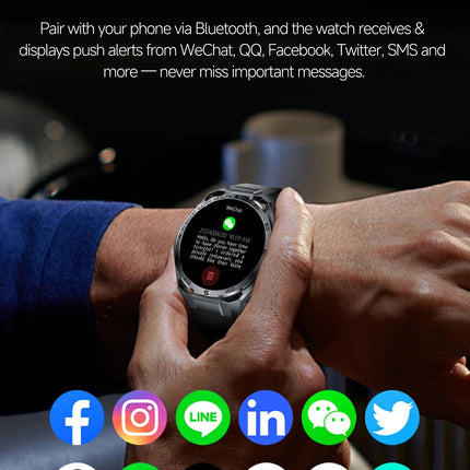 Nuovo Smartwatch 2026 con Analisi AI del Grasso Corporeo, ECG+PPG, Acido Urico, Pressione Sanguigna, Ossigeno nel Sangue, Chiamate, Schermo AMOLED per Uomini e Donne platinumshop