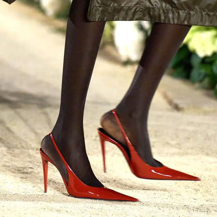 Scarpe per le donne 2026 Sandali da donna con tacco alto 9,5 cm Taglia 34-43 Scarpe da donna estive a punta di nuova moda Sandalias De Mujer