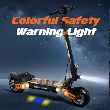 Ruitoo T2 max vendita calda scooter elettrico 1200W motore 48V 15.6AH batteria velocità massima 52 km/h adulto 10 pollici pneumatico scooter esterno
