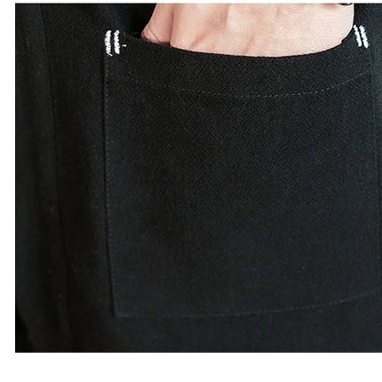 Kimono Camicia da uomo Samurai giapponese Cardigan tinta unita retrò Stile cinese Cotone Lino Yukata Haori Cappotto da uomo allentato Streetwear