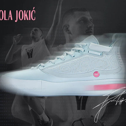 361 gradi Joker 1 uomo scarpe da basket combattimento resistente all'usura rimbalzo antiscivolo prestazioni stabili scarpe da ginnastica alte 672541101F
