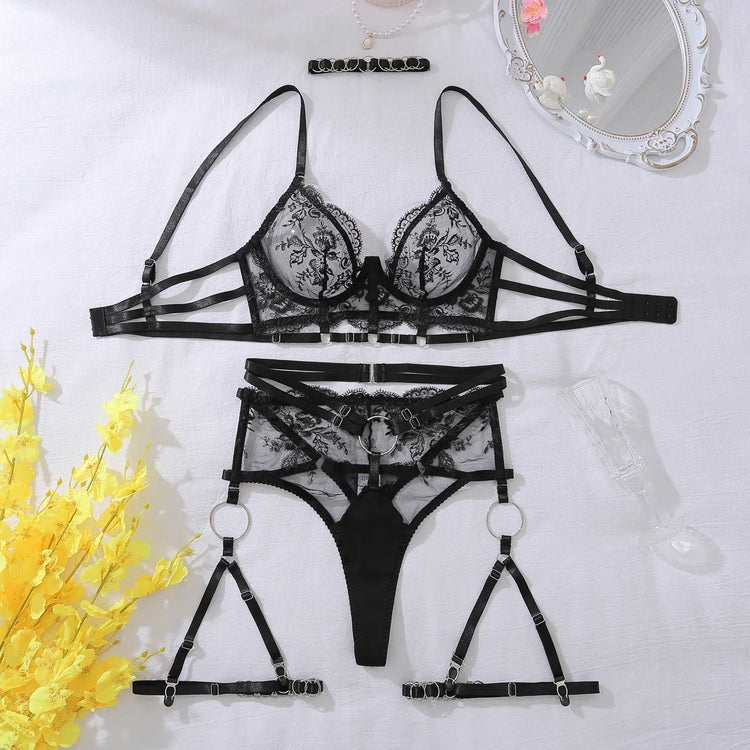 Lingeries Sexy Hot Fancy Women's Ethical Underwear Luxury Lace Intimate Without Censura Sissy Outfits Call Of The Night