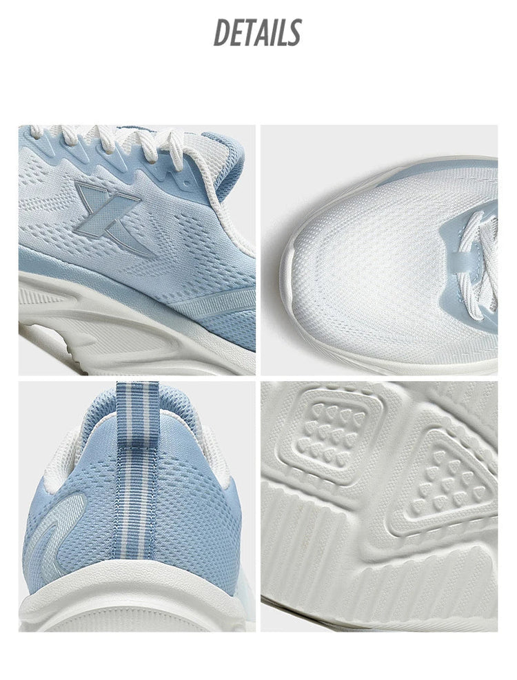 Xtep Running Shoes For Men Breathable Wear-Resistant Men's Sports Shoes Lightweight Jogging Cushioning Sneakers 877119110026 PlatiNum