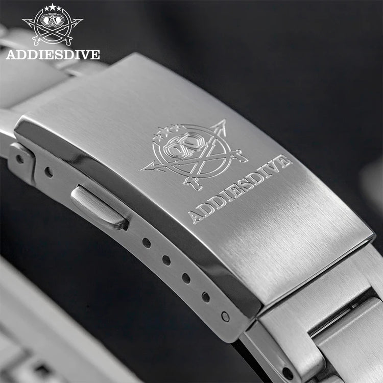 ADDIESDIVE36mm Luxury Men's Quartz Watch Japan VH31 Movement 100m Waterproof Super Luminous Quartz Men's Business Watch AD2515