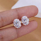 Rose Gold / 1ct and 1ct(5x7mm)