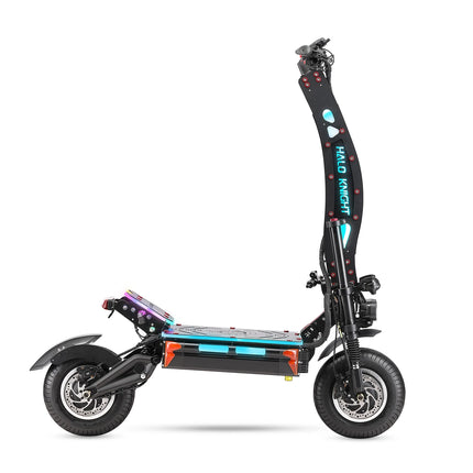Halo Knight T107 Max Scooter elettrico 13 pollici Off Road Pneumatico 4000W * 2 Doppio motore 72V 50Ah Batteria E-Scooter per pendolarismo urbano