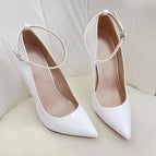 White 16cm heel / 37