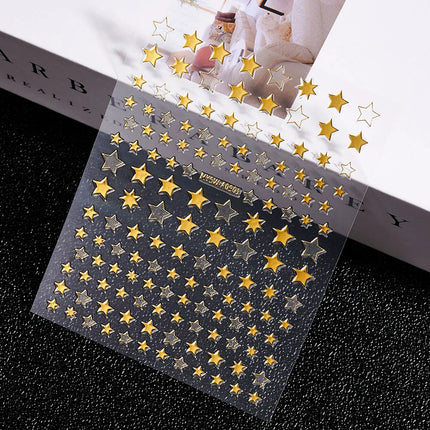 1PC 26-English Alphabet Number 3D Self-adhesive Nail Art Decal Sticker Word Small Letter Nail Decals Sticker Manicure Decoration