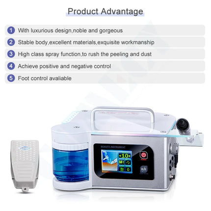 Nail Drill Machine Pullyon ProSpray FP Electric Adjustable Spray Foot Pedal Control for Manicure Pedicure Salon Nail Art Equipment