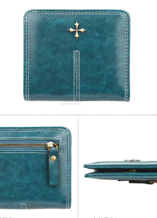 Zipper Mini Women Wallets New Fashion PU Leather Vertical Square Shape Quality Female Purse Card Holder Wallet Coin Purses PlatiNum