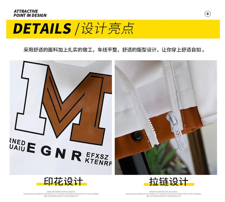 Casual Men's Hooded Jacket 2025 Spring Autumn New Product Thin Coat Top Windbreaker Street Wear Men's Coat