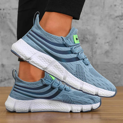 Scarpe sportive Casual da uomo Sneakers leggere e traspiranti appartamenti antiscivolo Outdoor Running Walking Tenis scarpe da Jogging atletiche
