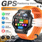 orange Black / GPS Swimming watch