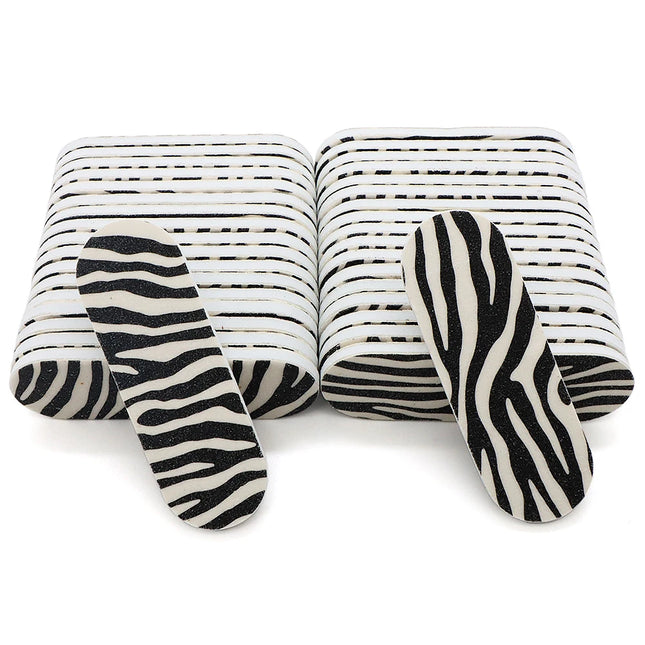 50Pcs Mini Double‑Sided Nail File Sanding Block Colorful Foam Polishing Board For Manicure Pedicure Nail Beauty Work