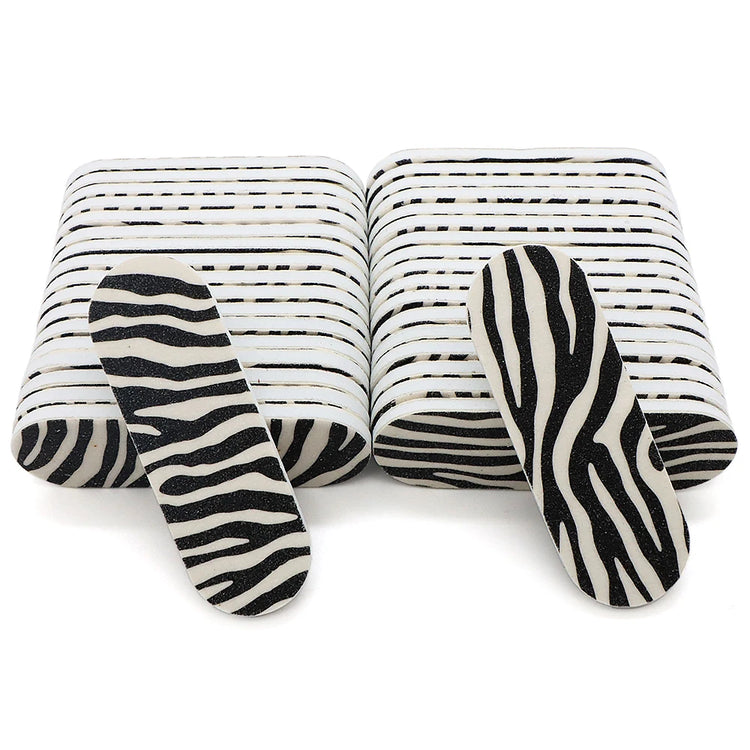 50Pcs Mini Double‑Sided Nail File Sanding Block Colorful Foam Polishing Board For Manicure Pedicure Nail Beauty Work
