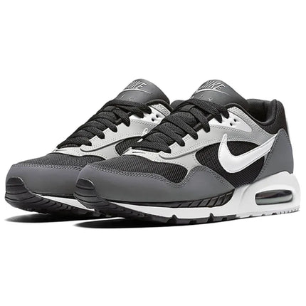 Nike Air Max Correlate Scarpe da corsa su strada comode con cuscino d'aria alla moda retrò da uomo, scarpe da jogging, nere, bianche, grigie 511416-011