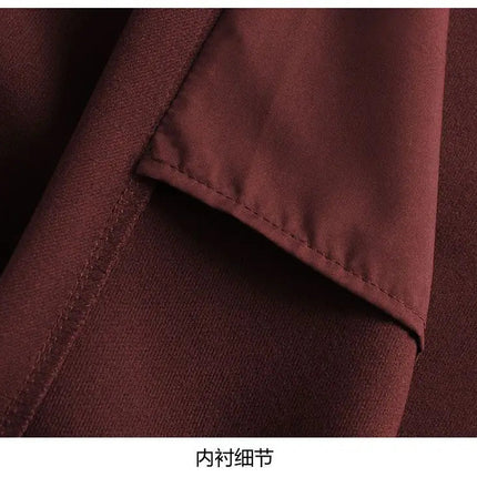 Women's Woolen Autumn and Winter New Style Elegant One-piece Unique and Stylish Straight Tube Slit Hugging Skirt PlatiNum