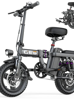 TOOFLY GE5 Bicicletta Elettrica Pieghevole 250W Motore 48V15AH Batteria Al Litio Rimovibile Bici Elettrica Per Adulti Città Equitazione Pendolarismo Ebike