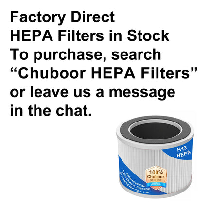 Chuboor Purificatori d'Aria per Camera da Letto Casa, Detergente per Filtri con Filtri in Spugna Allergie di Fumo Scatola di Animali Domestici Odore Polvere, Ufficio, Desktop