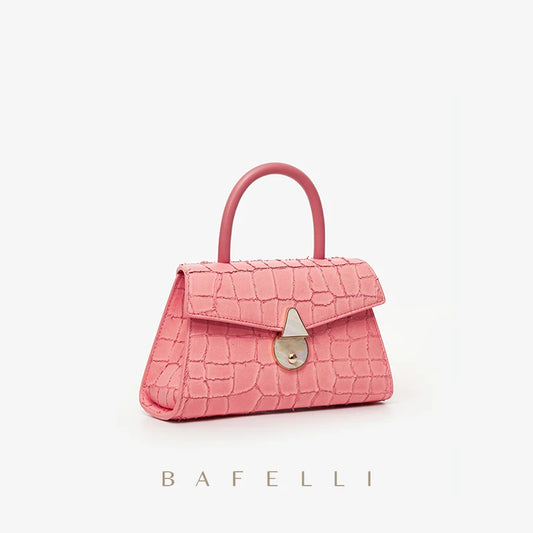 BAFELLI Borsa tote in vera pelle per donna 2025 Borsa in pelle di pecora naturale Borse a tracolla moda Borsa a tracolla femminile Lady
