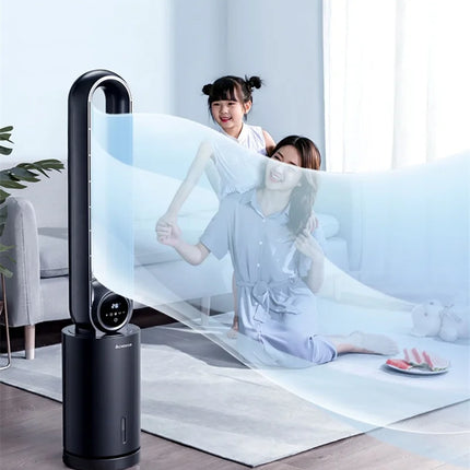 Ventilatore senza lama Ventilatore per aria condizionata Ventola di raffreddamento ad acqua Umidificazione e refrigerazione Ventilatore a torre d'acqua verticale Condizionatore d'aria