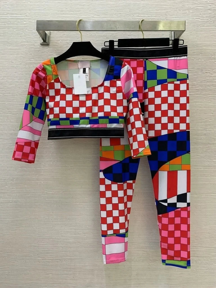 Nuovo Set Yoga da Donna 2026 con Fascia Marrone e Logo Firmato, Completo Sportivo da Donna di Marca Designer, Abbigliamento da Spiaggia platinumshop