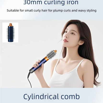 6-in-1 multifunctional hair styler, 110,000 RPM high-speed hair care, ionic hair dryer, quick drying, automatic curling set