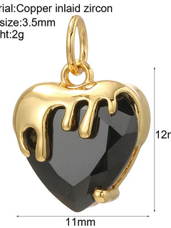 Cute Heart Key Necklace for Women Turtles Animals Collars Diy Pendant Stainless Steel Gold Color Chain High Quality