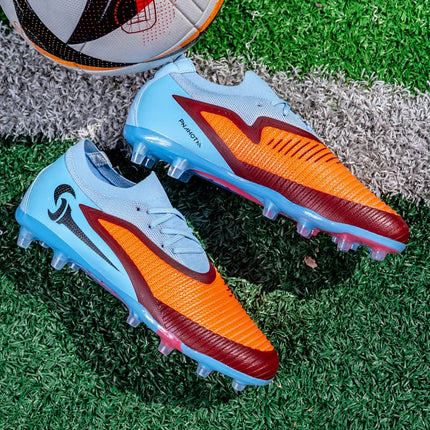 Nuovi Scarpini da Calcio per Uomo, Scarpe Sportive da Esterno per Ragazzi, Tacchetti Lunghi Antiscivolo Traspiranti, Scarpe da Calcio per Allenamento e Partite, Comode per Adulti