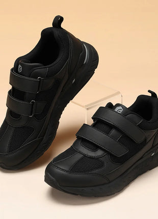 Scarpe da ginnastica FitVille da uomo a punta larga, basse, antiscivolo, leggere, per piedi gonfi, con supporto per l'arco plantare