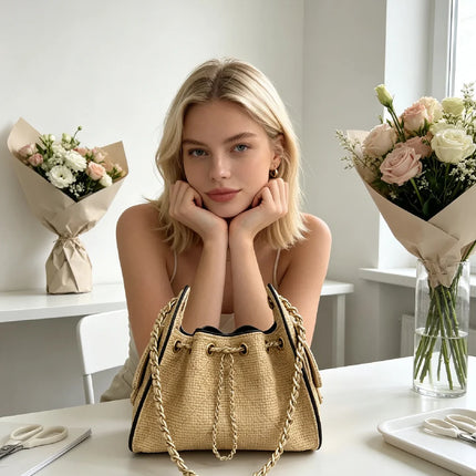 Borsa a tracolla classica multiuso in pelle sintetica effetto grano, con tracolla regolabile e manico, ideale per l'ufficio, lo shopping e l'uso quotidiano da donna