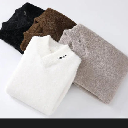 Sweaters men winter korean style mens warm sweater V-neck men sweaters autumn Men's wool pullovers men full size M-XXXL
