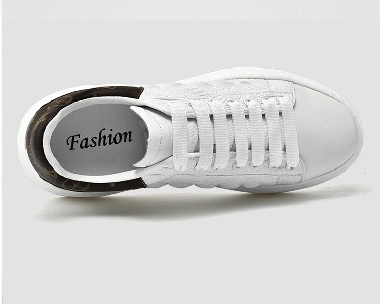 Leather Shoes Men's Skateboard Cricket for Men Sports Running Sneakers Male Luxury Designer Flats Platform
