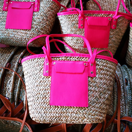 2025 Summer Woven Straw Bag New Vacation Beach Bags Fabric Customizable Letter Large Capacity Crossbody Bag Women Handbags
