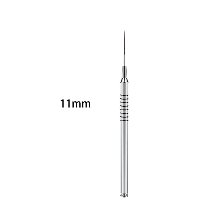 6 Size Nail Art Liner Brushes 5/7/9/11/20/25mm Painting Nail Art Brush Dotting Drawing Tool Long Lines Thin Details Manicure Pen